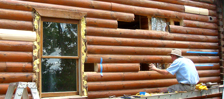 Log Home Repair Alexandria City, Virginia